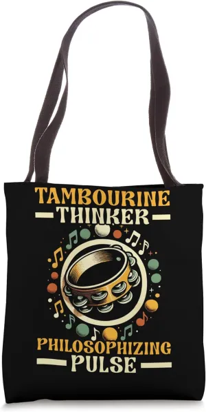 Tambourine Teacher Tambourinist Instrument Tambourine Player Tote Bag