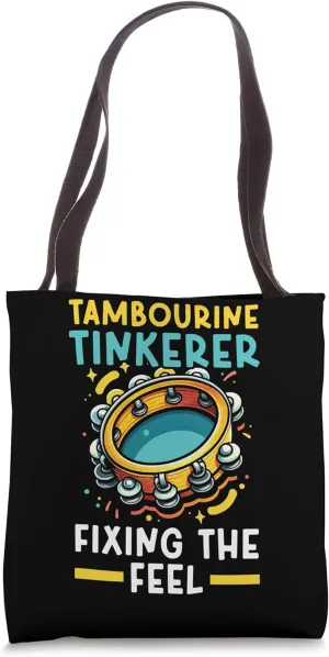 Tambourine Teacher Tambourinist Instrument Tambourine Player Tote Bag