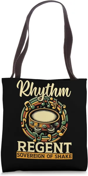 Tambourine Teacher Tambourinist Instrument Tambourine Player Tote Bag