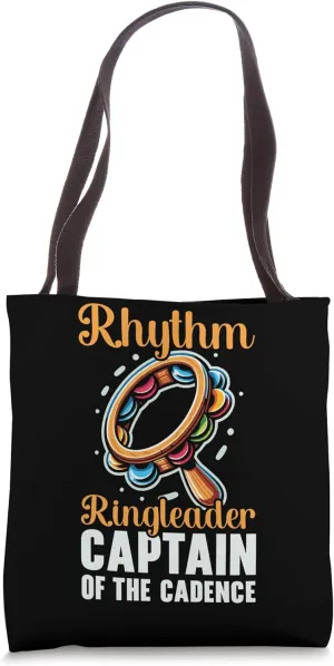 Tambourine Teacher Tambourinist Instrument Tambourine Player Tote Bag