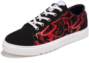 tazimall Men's Casual Canvas Shoes Low Cut Student Shoes