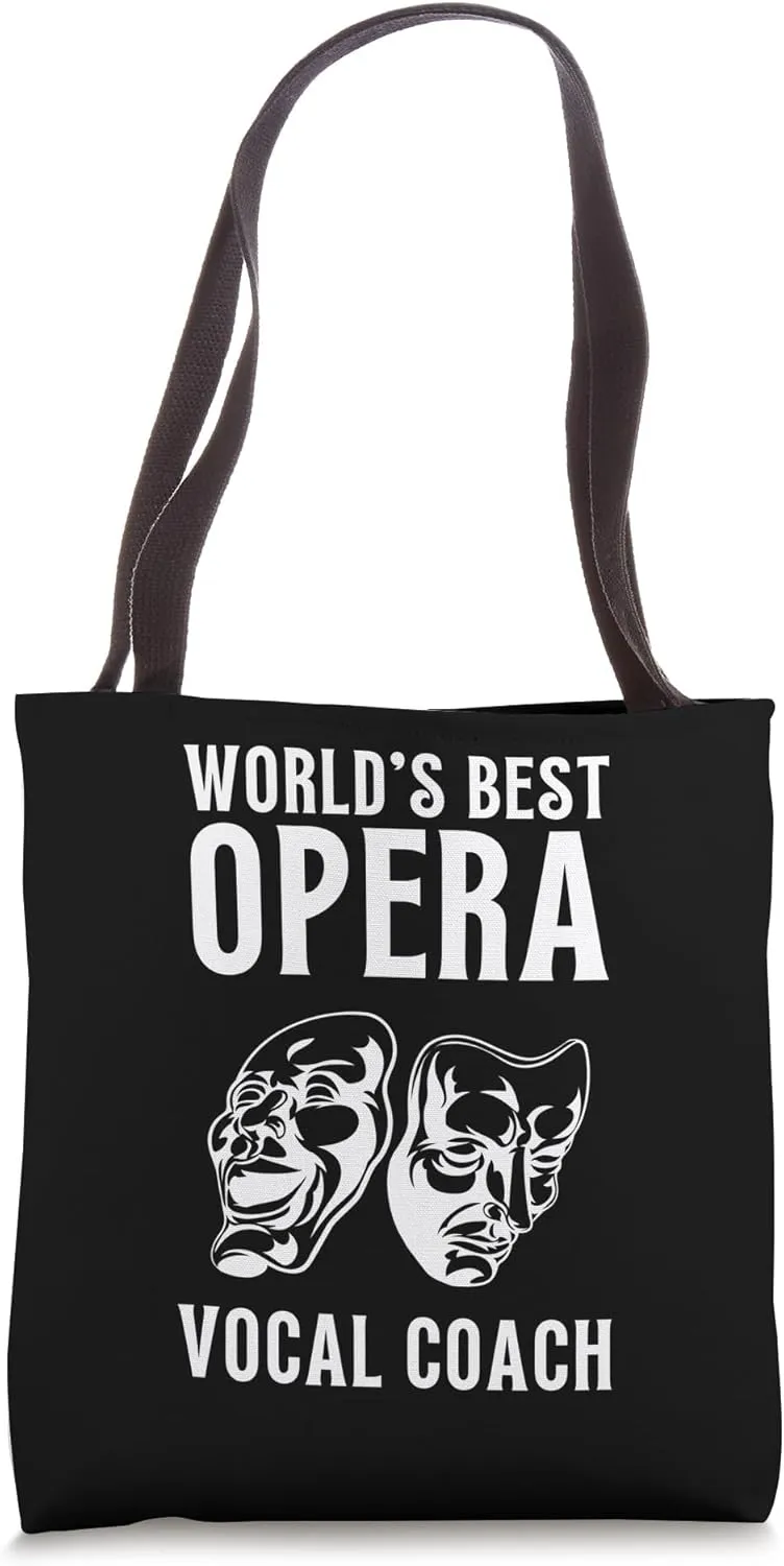 Tenor Singer Choir Vocalist Theatre Student, Opera Singer Tote Bag