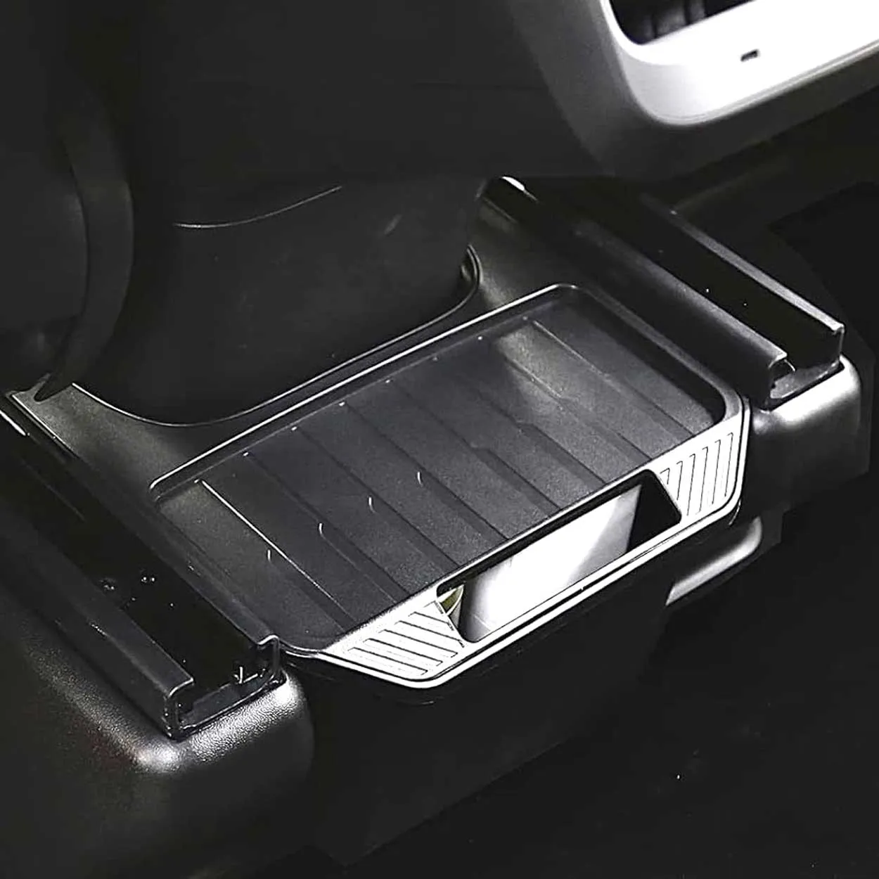 Tesla Model Y Rear Center Under Seat Storage Bin