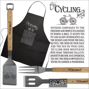 The Cycling Addict BBQ & Apron Set