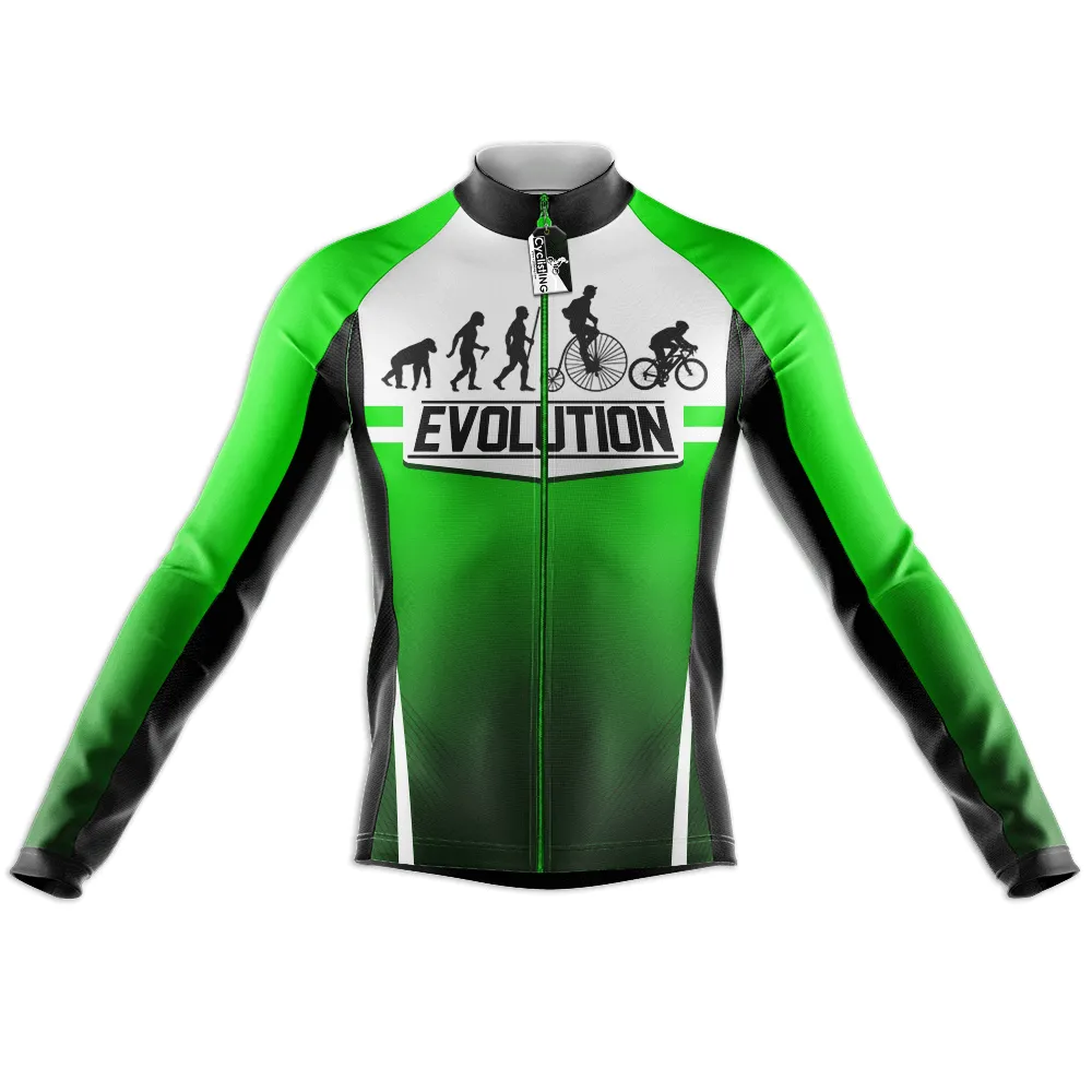 The Evolution Long Sleeve Cycling Jersey