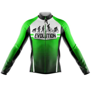 The Evolution Long Sleeve Cycling Jersey