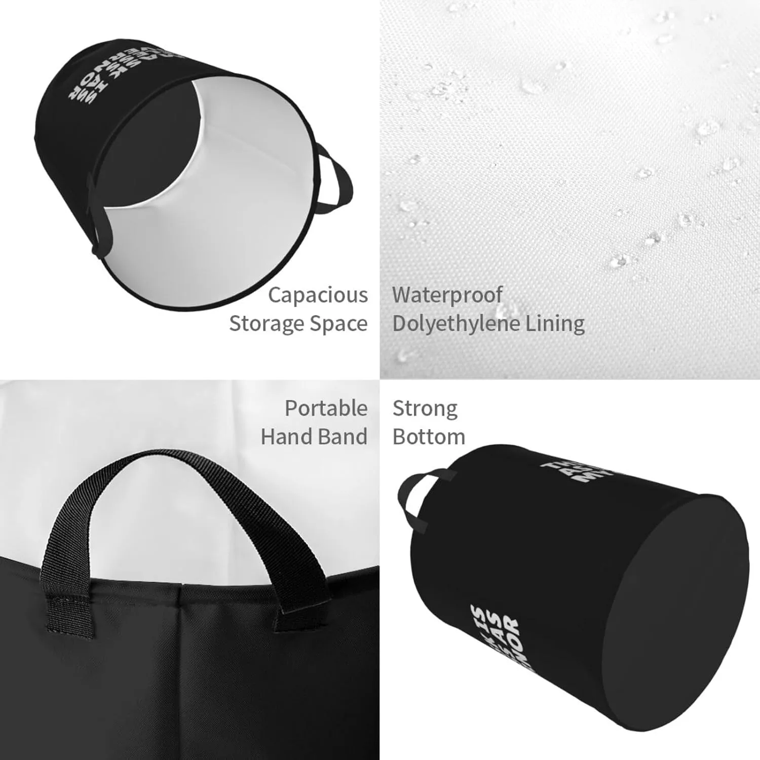 This Mask Is As Useless As The Governor Laundry Basket Round Portable Storage Box Organizer Laundry Basket Portable Laundry Organizer