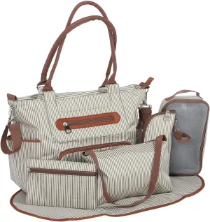 Topyond Mommy Diaper Bag Set,Large Capacity Handbag Wallet Urine Pad Multifunctional Mommy Shoulder Bag