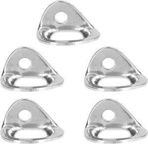 Topyond Set of 5 Climbing Anchors - 316 Stainless Steel Hangers for Rappelling and Aerial Work Safety