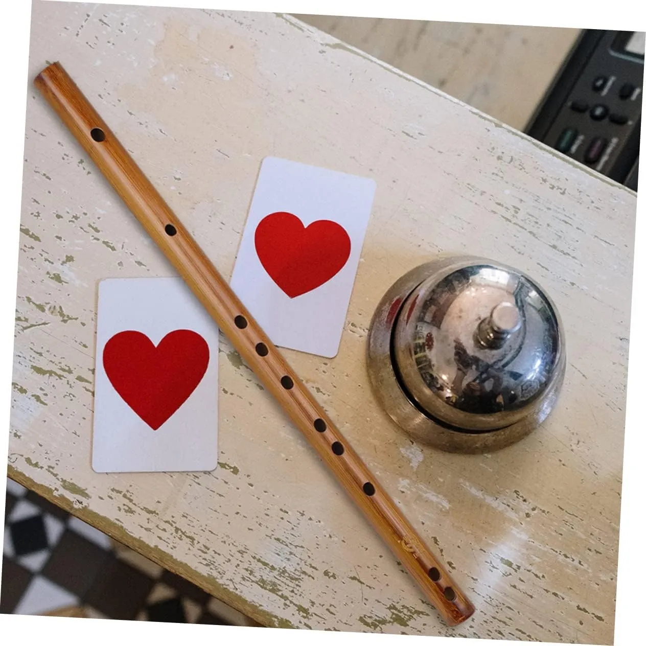 Toyvian Piccolo Chinese Flute Kids Flute Wooden Flute Woodwind Instrument Dizi for Beginners Native Small Flutes Practical Piccolo Musical Instrument Brown Student