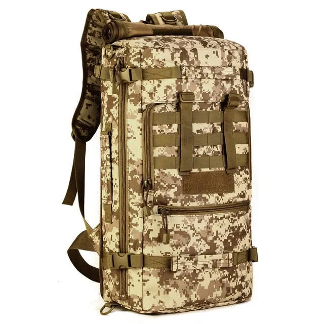 Travel Military 2018 Quality Men's Rucksack Bag Hiking Backpack New Trusted by customers Hot Backpack Camping Mountaineering 50L Bags Tactical Top Unbeatable range