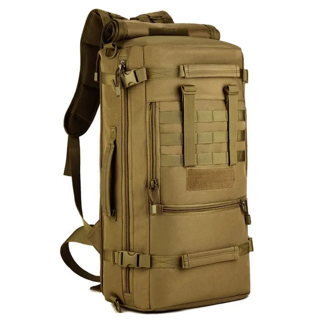 Travel Military 2018 Quality Men's Rucksack Bag Hiking Backpack New Trusted by customers Hot Backpack Camping Mountaineering 50L Bags Tactical Top Unbeatable range