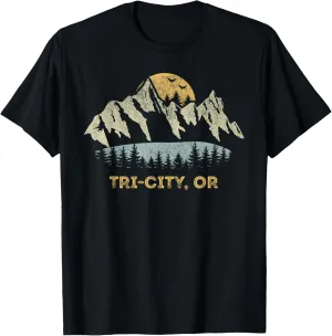 Tri-City Oregon Mountain Sunset Sunrise OR T-Shirt