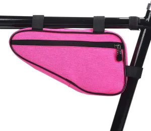 Triangle Bike Bag - Front Frame Triangle Bag, Cycling Accessory, Large Capacity, Portable Pouch