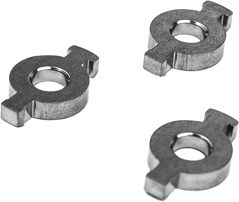 Trumpet Titanium VALVE GUIDES by KGUmusic Set of 3 for Yamaha and Bach Stradivarius. Trumpet tools and details. Valve parts(Bach Stradivarius)