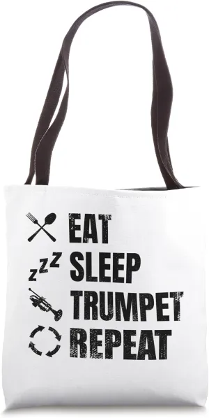 Trumpeter Daily Routine Tote Bag
