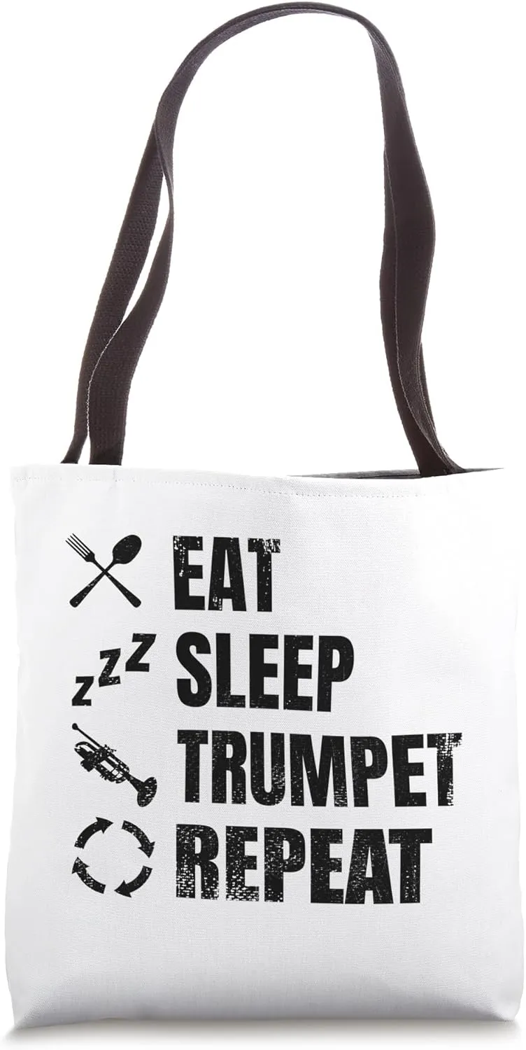 Trumpeter Daily Routine Tote Bag