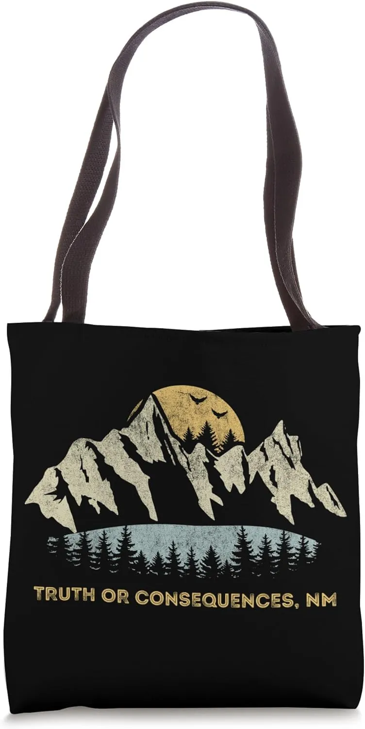 Truth Or Consequences New Mexico Mountain Sunset Sunrise NM Tote Bag