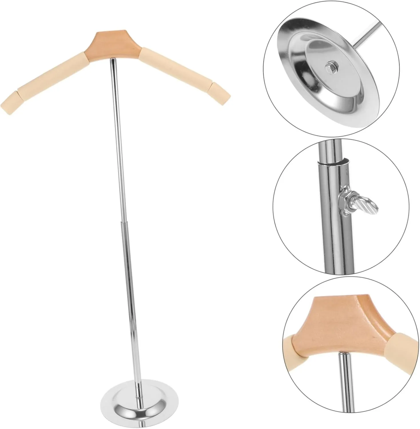 Tt Type Adult Clothes Hanger t Shirt Stand Display Shirt Rack Clothing Storage Rack