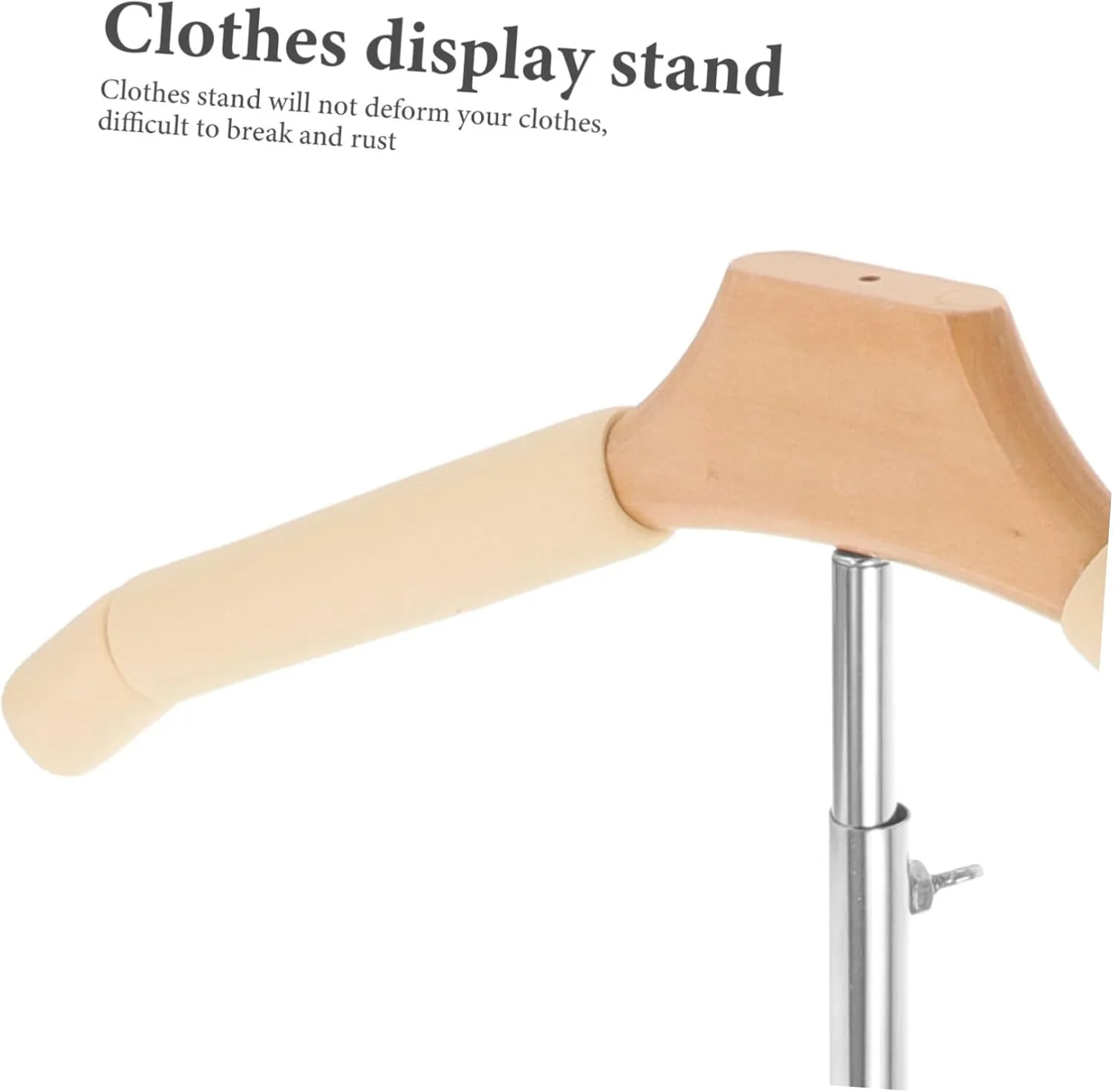 Tt Type Adult Clothes Hanger t Shirt Stand Display Shirt Rack Clothing Storage Rack