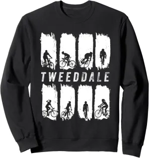 Tweeddale - Tweed Valley Cycling Gift for Biking Enthusiast Sweatshirt