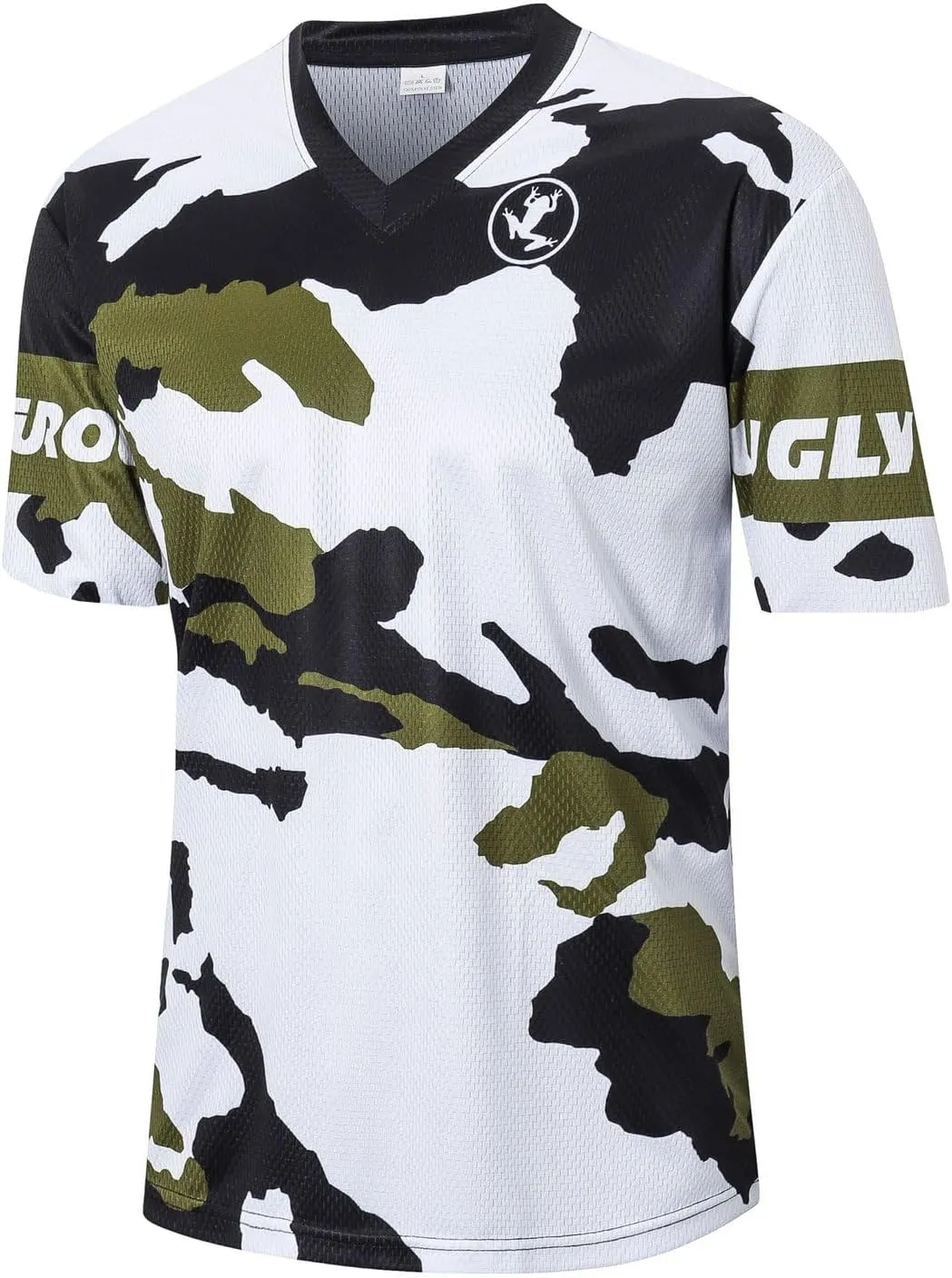 UGLY FROG Designs Bike Wear Men's Downhill Jersey Rage Cycling Top Cycle Motocross Mountain Bike Shirt