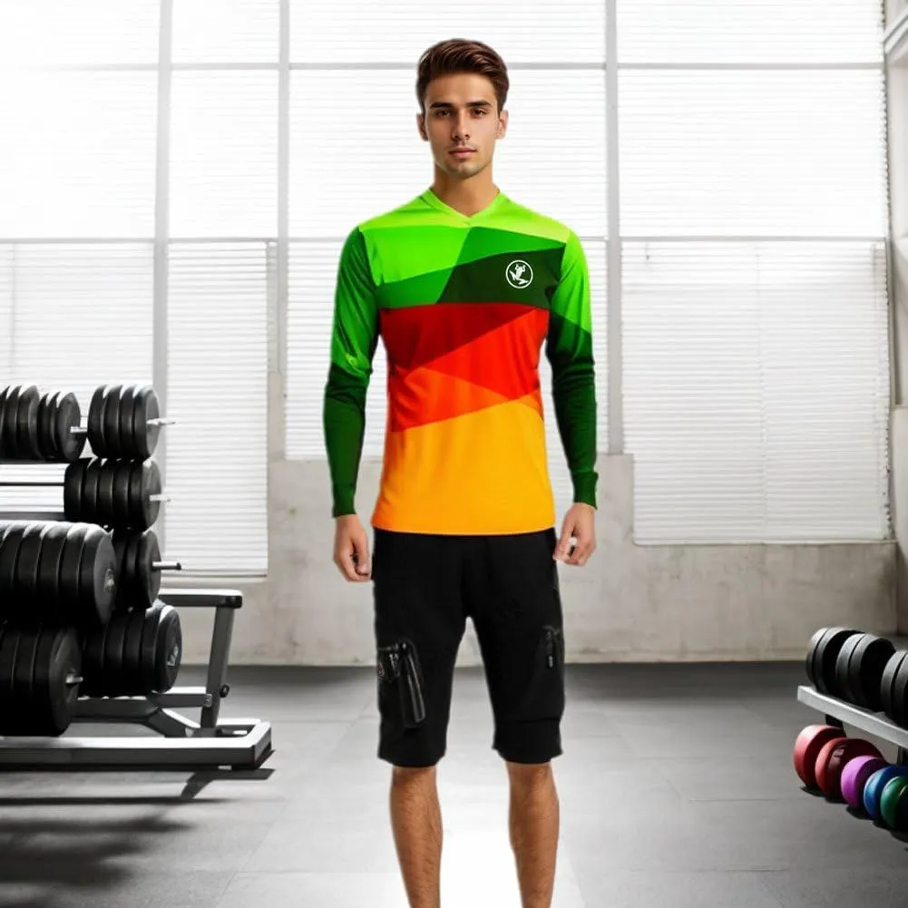 UGLY FROG MT04 Designs Bike Wear Men's Downhill Jersey Rage Cycling Top Cycle Motocross Mountain Bike Shirt