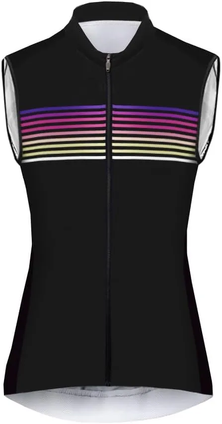 UGLY FROG Women's Cycling Vest Reflective with Rear Bag Sleeveless Jersey