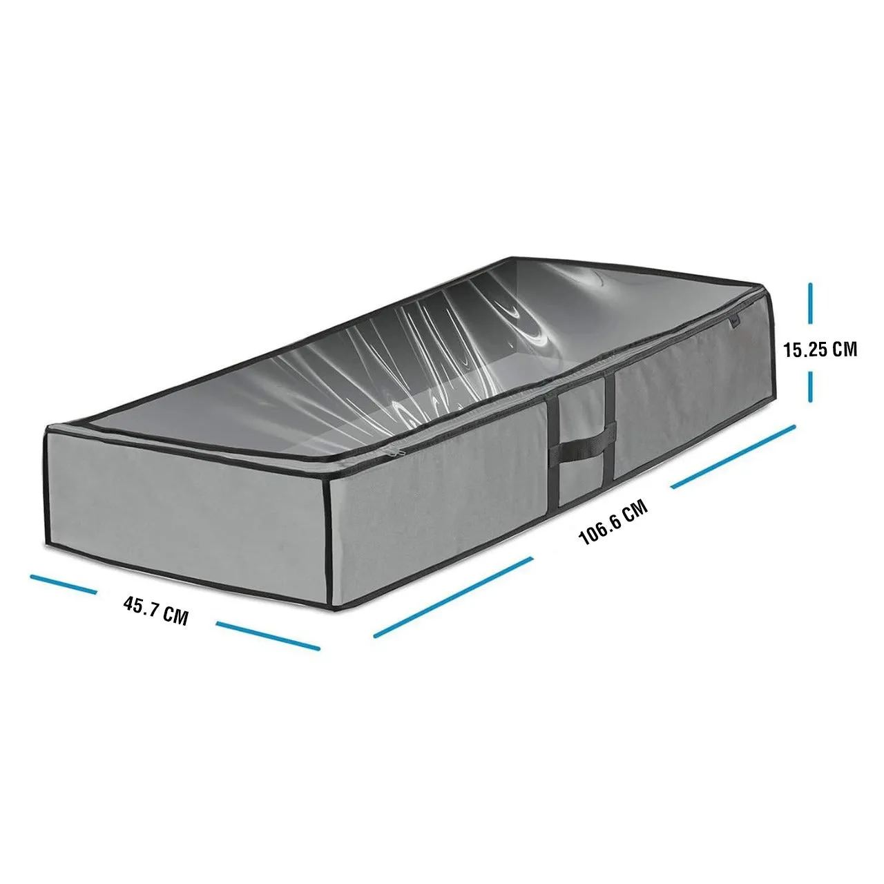 Underbed Storage Organizer Bags For Blankets, Comforter, Clothing, Shoes