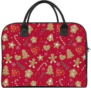 Unisex Casual Nylon Santa Gifts Simple Handbag for Travel 13" X 19" X 8"