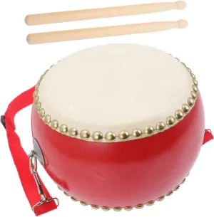 UPKOCH 1Set Drum Educational Percussion Instrument for Handheld Drum for Music Learning and Early Education Present for Celebrations