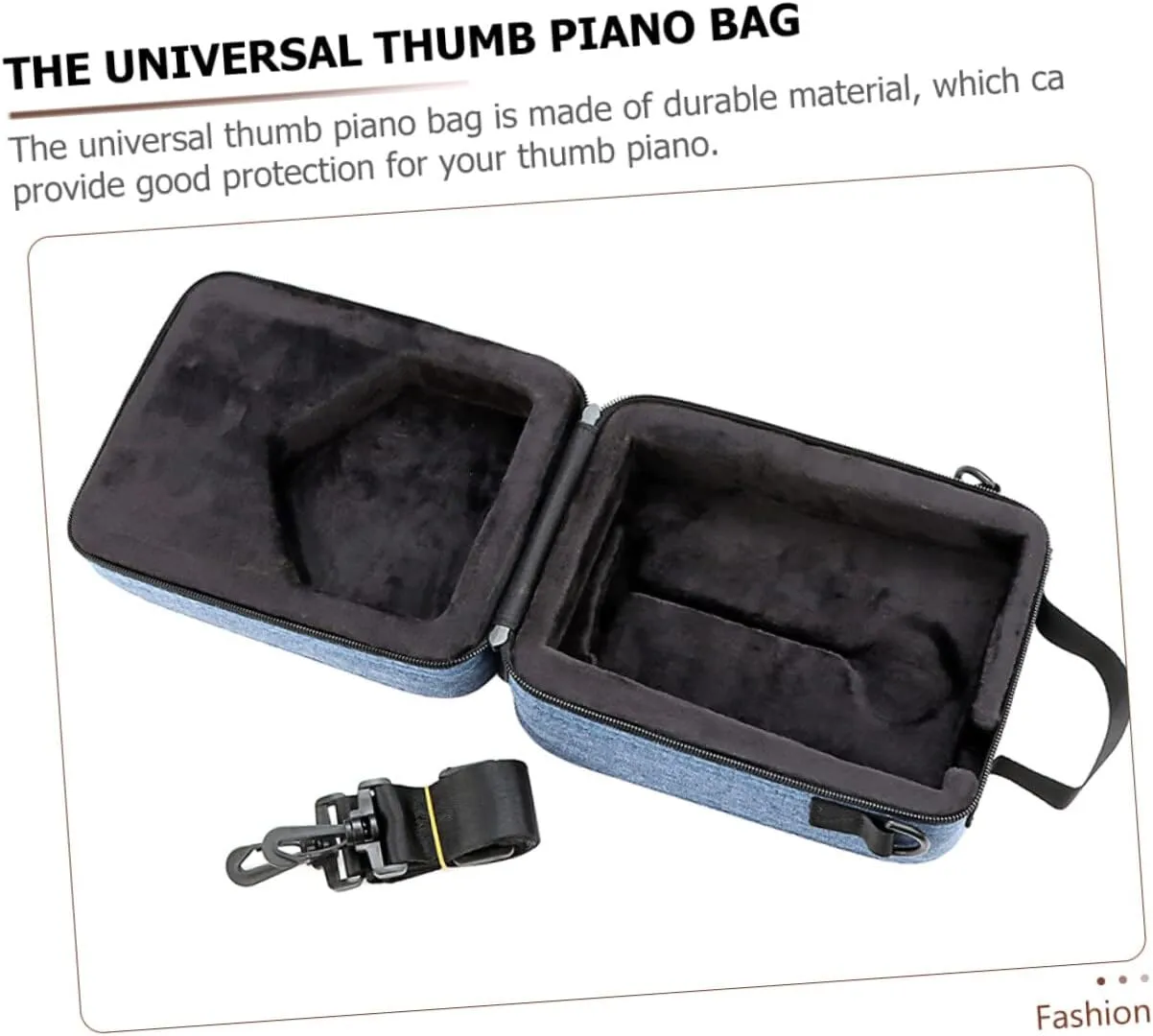 Vaguelly 3pcs Kalimba Bag Kalimba Kit Instrument Bag Simple Kalimba Pouch Kalimba Container Kalimba 17 Key 8 Key Kalimba with Case Kalimba Accessory Organizer Oxford Cloth Cable