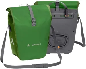 VAUDE Aqua Back - Rear Pannier Bike Bag - Set of 2 - PVC-Free Tarpaulin Bike Panniers - Waterproof Pannier Bags with a 48 Litre Total Storage Volume