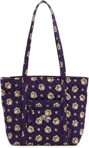 Vera Bradley Women's Cotton NFL Small Vera Tote Bag (Multiple Teams Available)