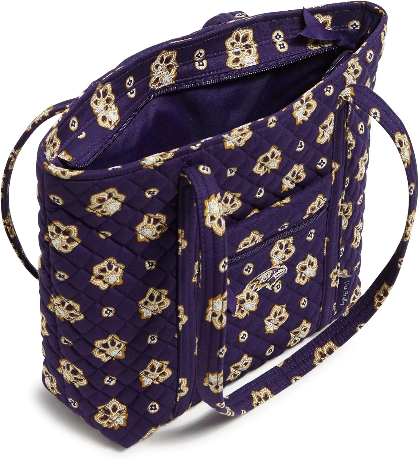 Vera Bradley Women's Cotton NFL Small Vera Tote Bag (Multiple Teams Available)