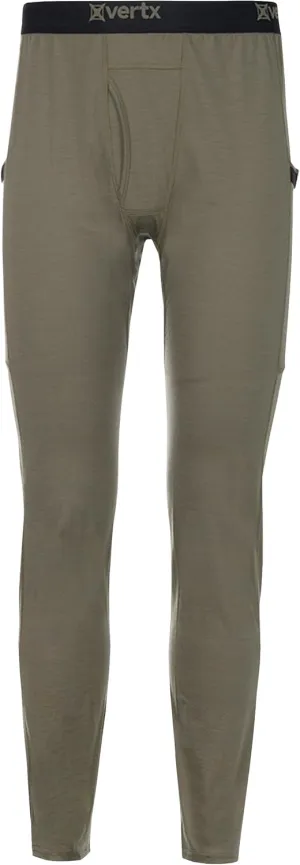 Vertx Mens Merino Wool Base Layer Pants Long Johns, Cold Weather, Quick Dry, Outdoor Wear, Tactical Clothing