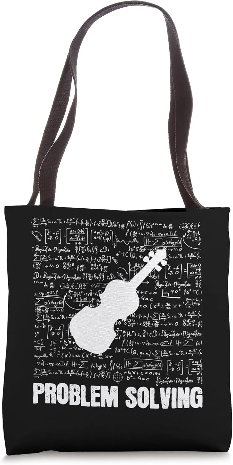 Viola Problem Solving Musicians Rhythm Tote Bag