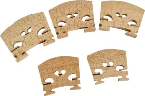 Violin Accessories 20 Pieces Maple Violin Bridge 4/4 Size Accessories(4/4)