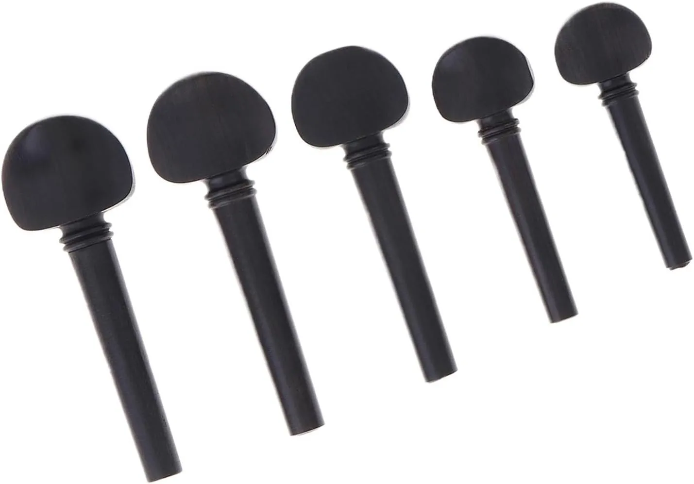 Violin Accessories Ebony Violin Tuning Pegs 5 Different Sizes For 1/8 50 To 65 Mm Accessories(4/4)