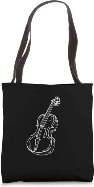 Violin Cello Instrumentalist Tote Bag