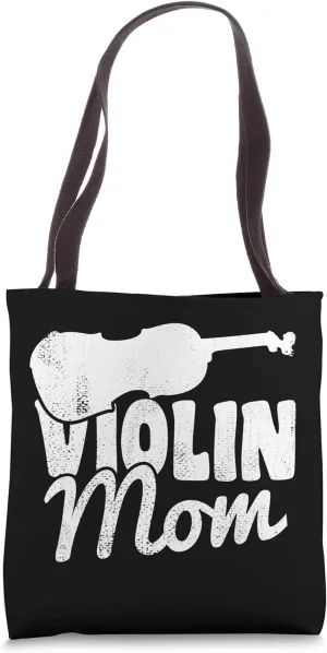 Violin Mom Fiddler Tote Bag