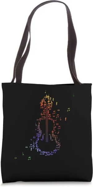 Violin Violins Sheet Music Violinist Musician Tote Bag
