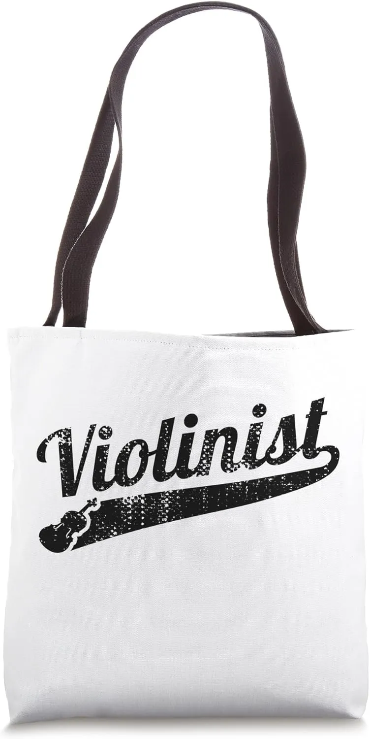 Violinist Fiddler Tote Bag