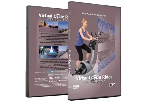 Virtual Cycle Rides DVD - Athens Greece - for Indoor Cycling, Treadmill and Running Workouts
