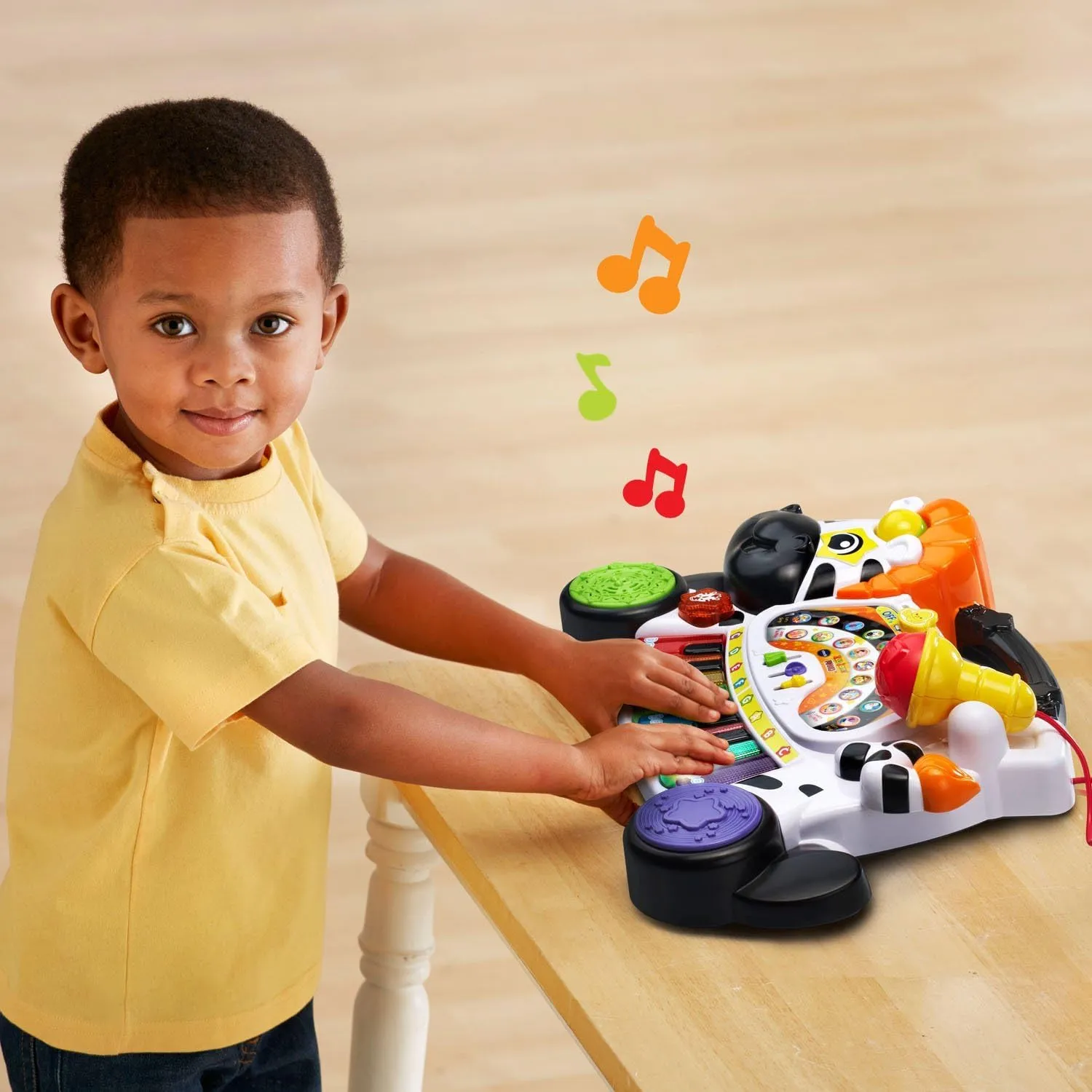 VTech Zoo Jamz Piano (Frustration Free Packaging), White