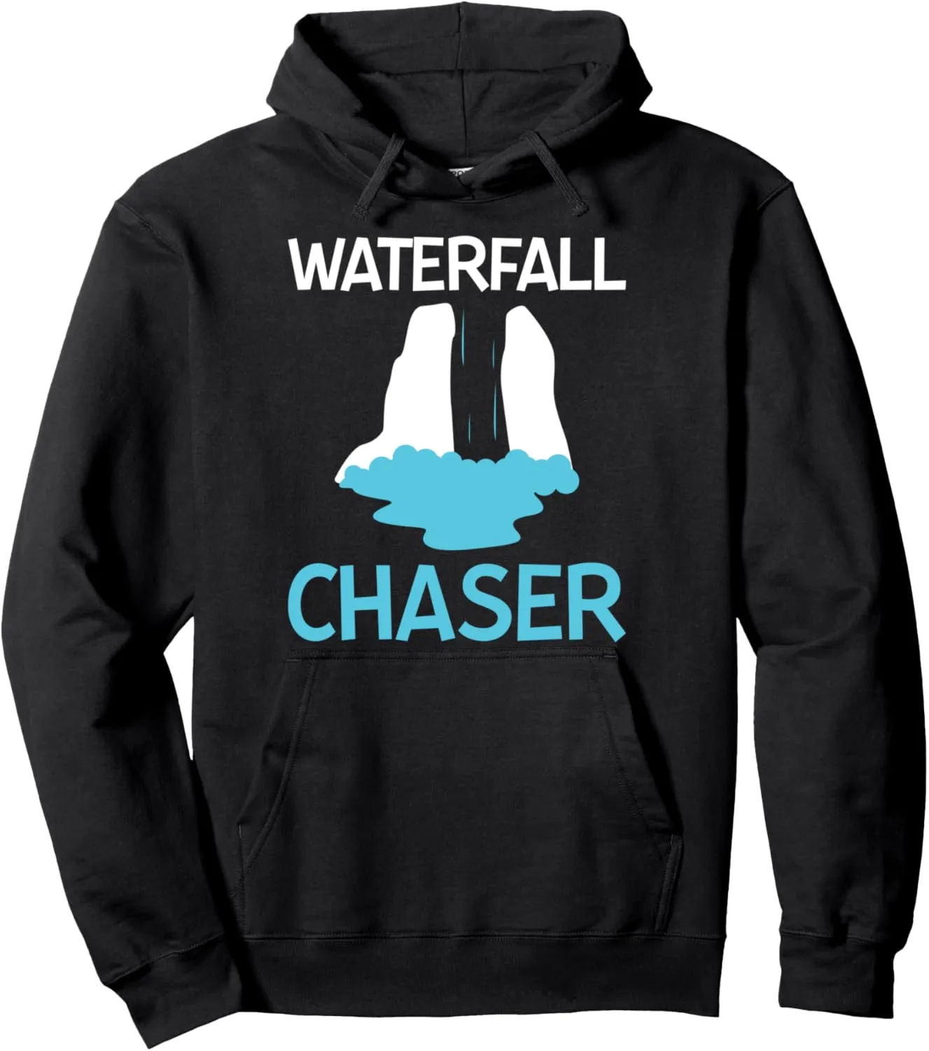 Waterfall Chaser Water Hiking Hiker Trekking Outdoor Nature Pullover Hoodie