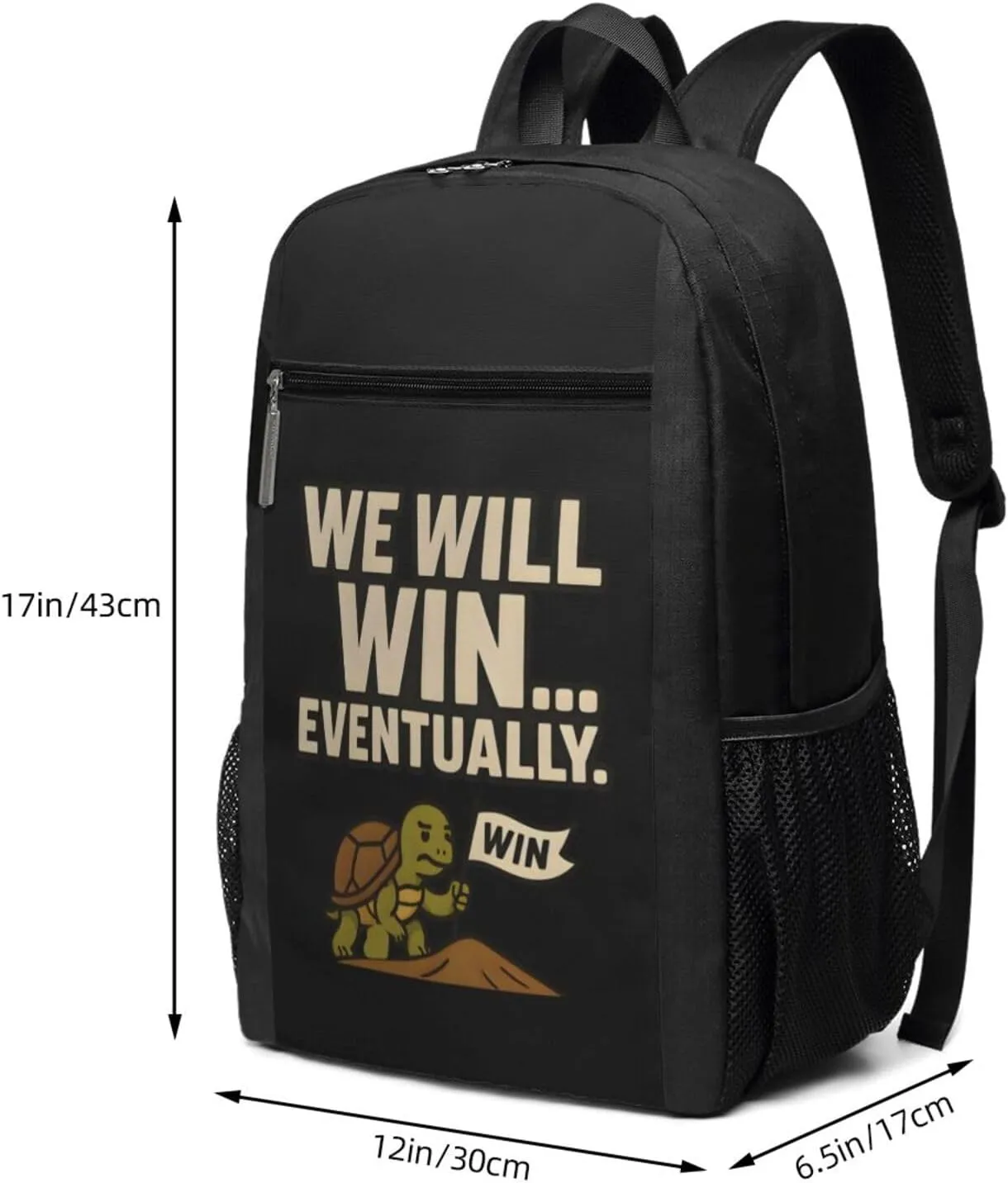 We Will Win... Eventually. Backpack 17 Inch For Travel Laptops Backpack