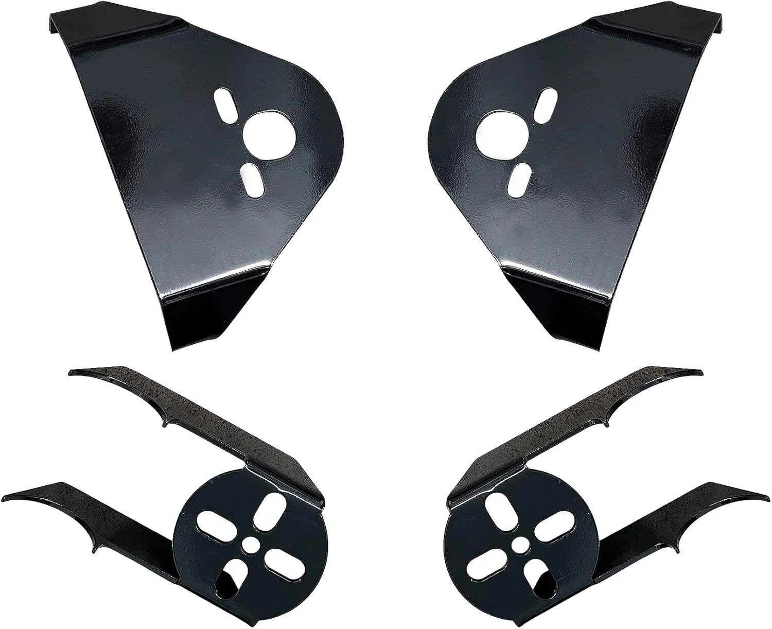 Weld On Upper Lower Behind Axle Mount Air Bag Low Ride Suspension 3.25" Axle, Rear Air Bag Upper & Lower Brackets