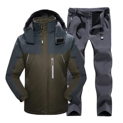 Winter outdoor stormtrooper suit men wear with fleece thickened windproof waterproo