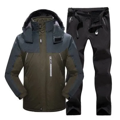 Winter outdoor stormtrooper suit men wear with fleece thickened windproof waterproo